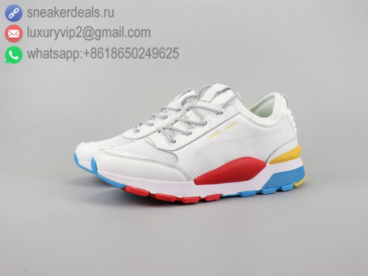 Puma RS O play Men Running Shoes White White Red Size 40-45
